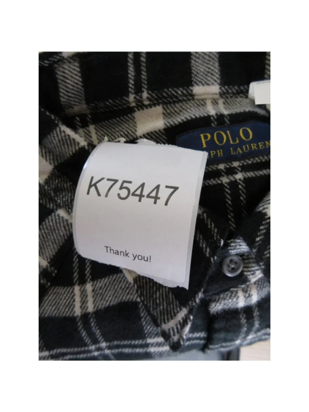 Polo Ralph Lauren Shirt 3XB Flannel Western Snap Plaid Flap Pockets